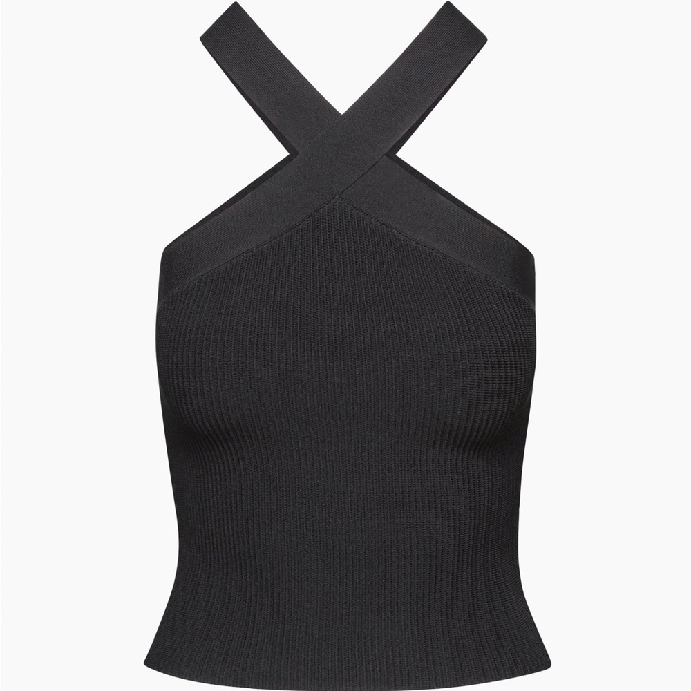 Aritzia Sculpt Knit Criss Cross Tank